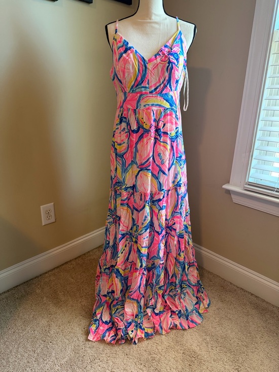 Lilly Pulitzer Dresses & Skirts - Lilly Pulitzer NWT Melody Multi-Color Maxi Dress in The Sunny Side